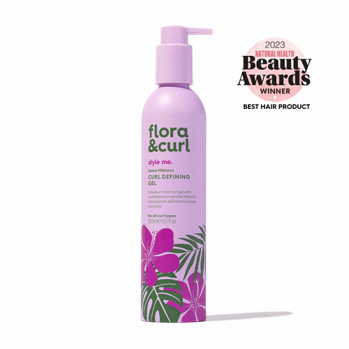 Flora & Curl Sweet Hibiscus Curl Defining Gel 300ml - Becurly