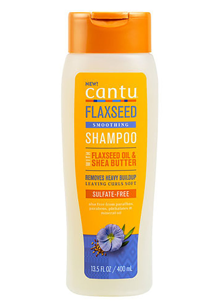 Cantu Flaxseed Smoothing Shampoo 13.5 Oz/400ml - Becurly