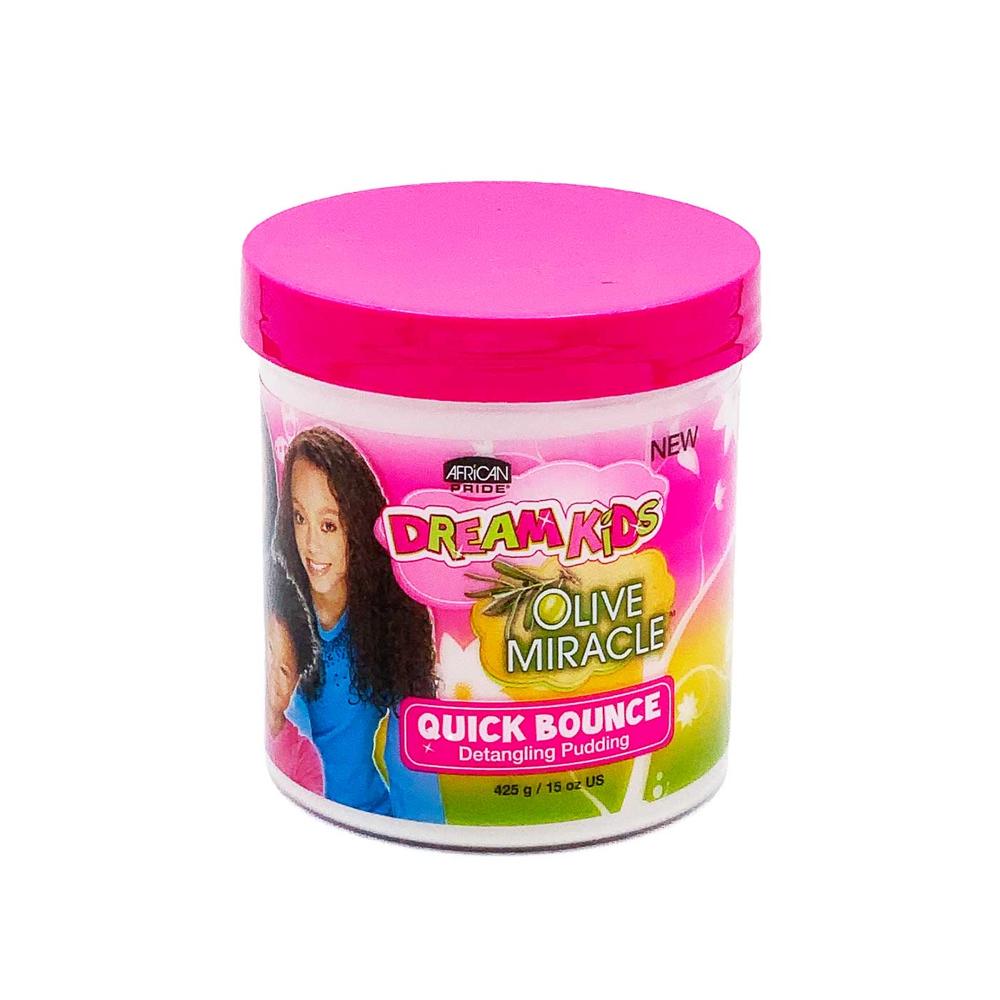 African Pride Dream Kids Olive Miracle Quick Bounce Detangling Pudding - 425Gr - Becurly