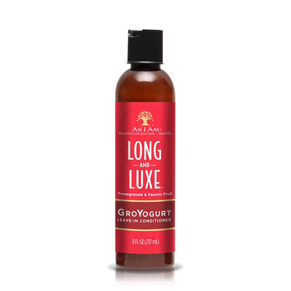 As I Am Long & Luxe GroYogurt Leave In Conditioner 237ml - Becurly