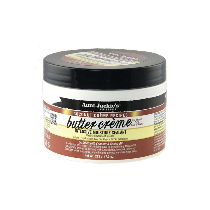 Aunt Jackie's Butter Creme Intensive Moisture Sealant - 213Gr - Becurly