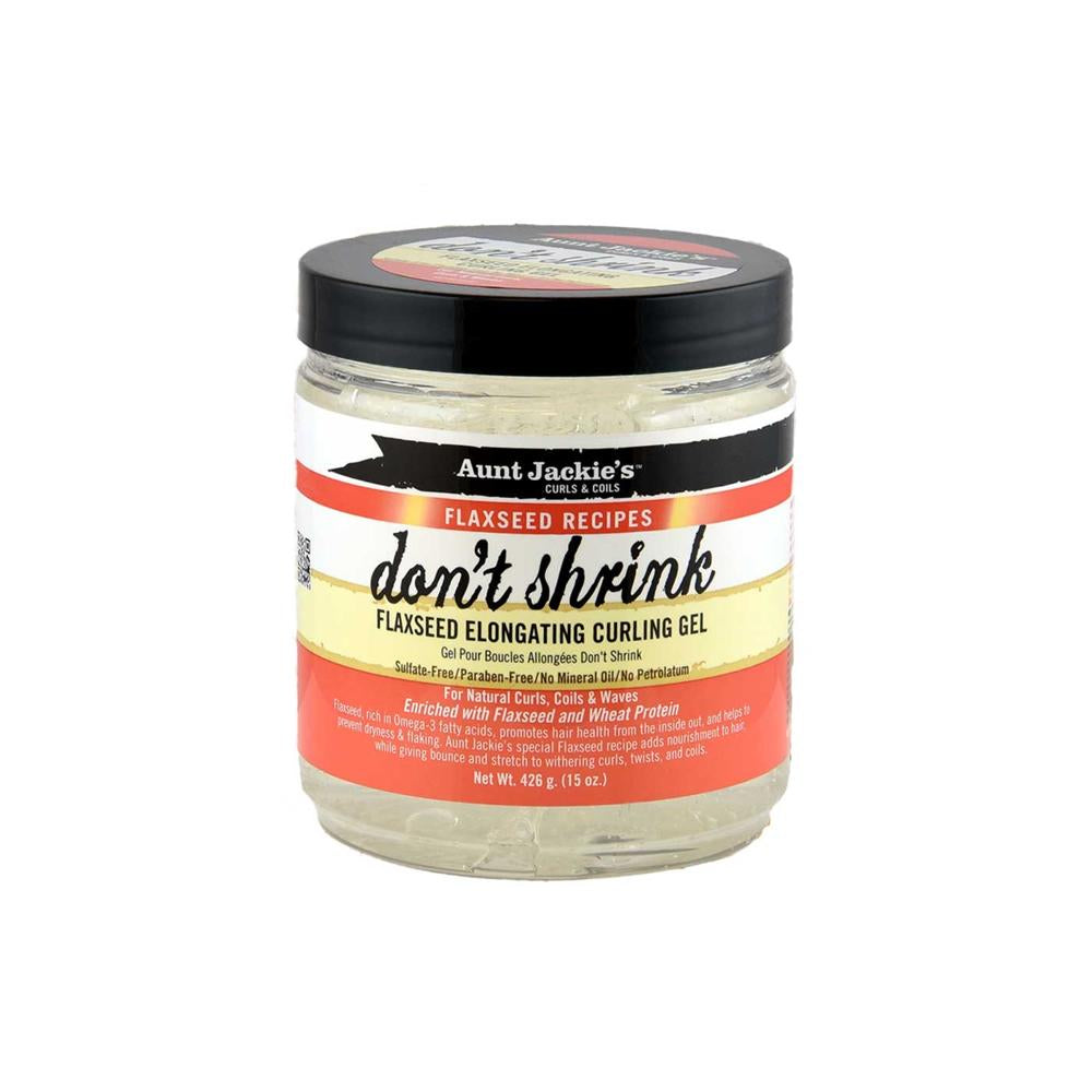 Aunt Jackie's Flaxseed Don't Shrink Curling Gel - 426Gr - Becurly