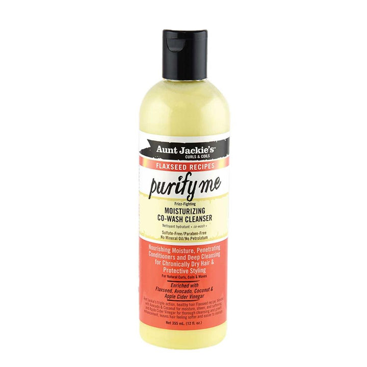 Aunt Jackie's Purify me Co-Wash Cleanser - 355ml - Becurly