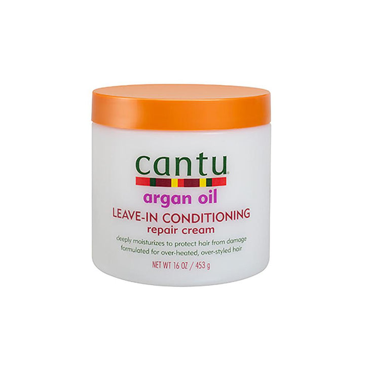 Cantu Argan Oil Leave-In Conditioning Repair Cream - 453Gr - Becurly