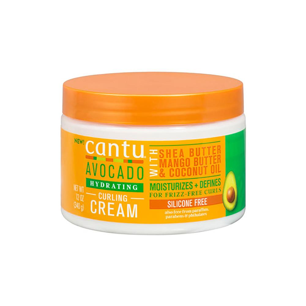 Cantu Avocado Hydrating Curling Cream 340Gr - Becurly