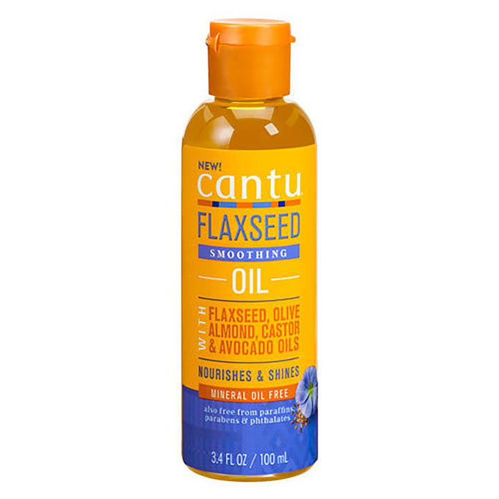 Cantu Flaxseed Smoothing Oil 3.4oz/100ml - Becurly