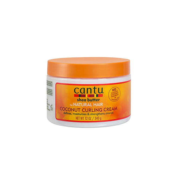 Cantu Shea Butter Natural Hair Coconut Curling Cream 12oz/ 340Gr - Becurly