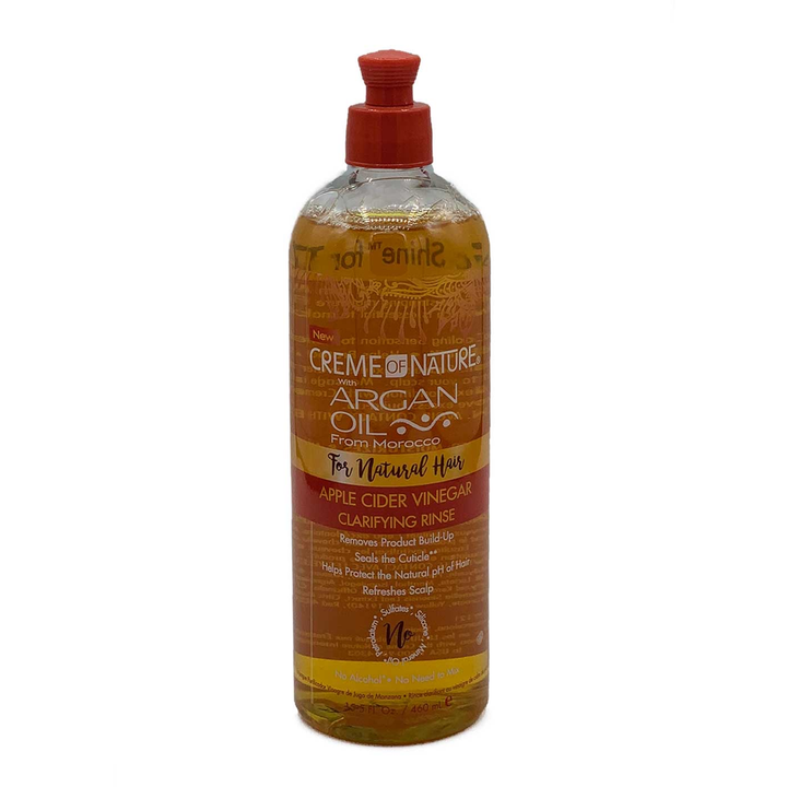 Creme Of Nature Argan Oil Apple Cider Vinegar Clarifying Rinse - 460ml - Becurly