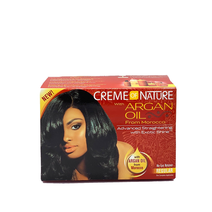 Creme Of Nature Argan Oil Relaxer Regular - Becurly