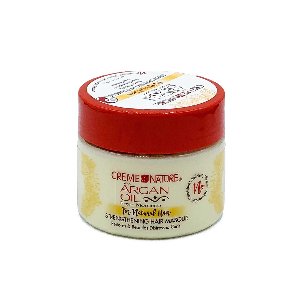 Creme Of Nature Argan Strengthening Hair Masque - 326Gr - Becurly