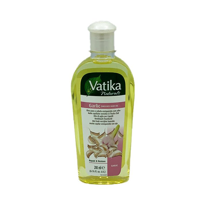 Dabur Vatika Garlic Hair Oil - 200ml - Becurly