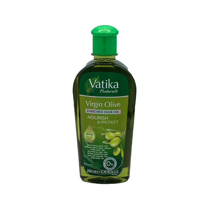 Dabur Vatika Natural Indian Virgin Olive Oil - 200ml - Becurly