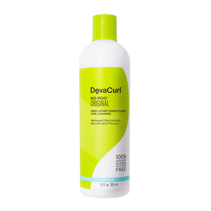 Deva Curl No-Poo Original Zero Leather Conditioning Cleanser 355 ml - Becurly