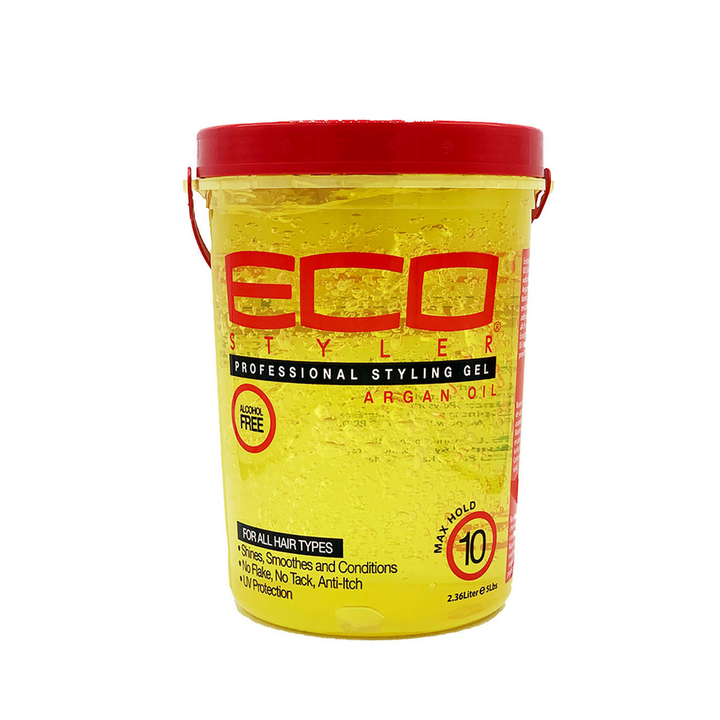 Eco Style Professional Styling Gel Argan Oil - 2.36L | CG Friendly | BeCurly.nl - Becurly