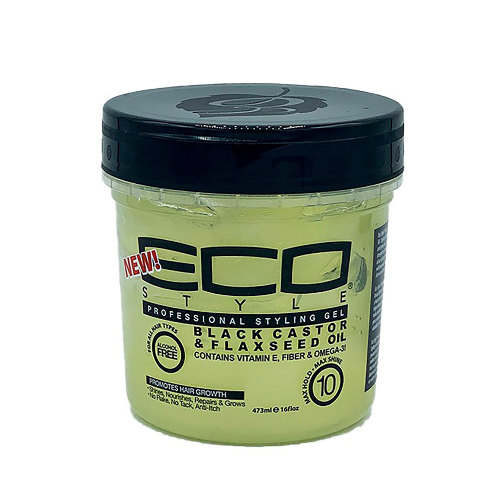 Eco Style Professional Styling Gel Jamaican Black Castor Oil - 473ml - Becurly