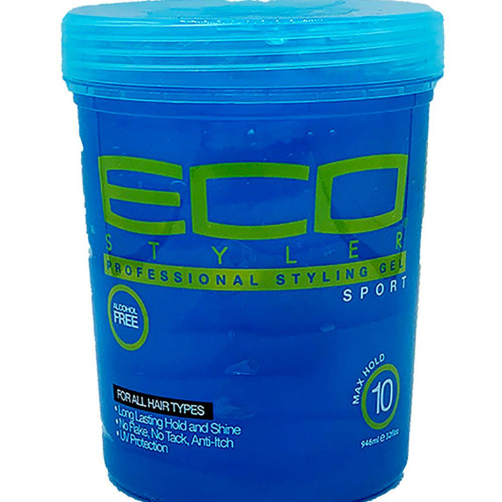 Eco Style Professional Styling Gel Sport Blue - 946ml | CG Friendly | BeCurly.nl - Becurly