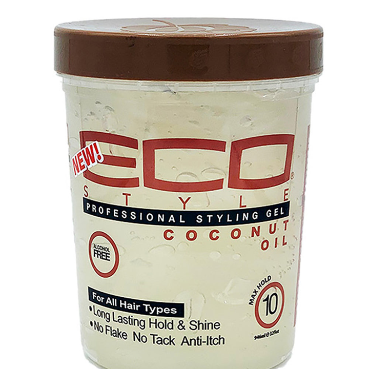 Eco Style Styling Gel Coconut Oil - 946ml | CG Friendly | BeCurly.nl - Becurly