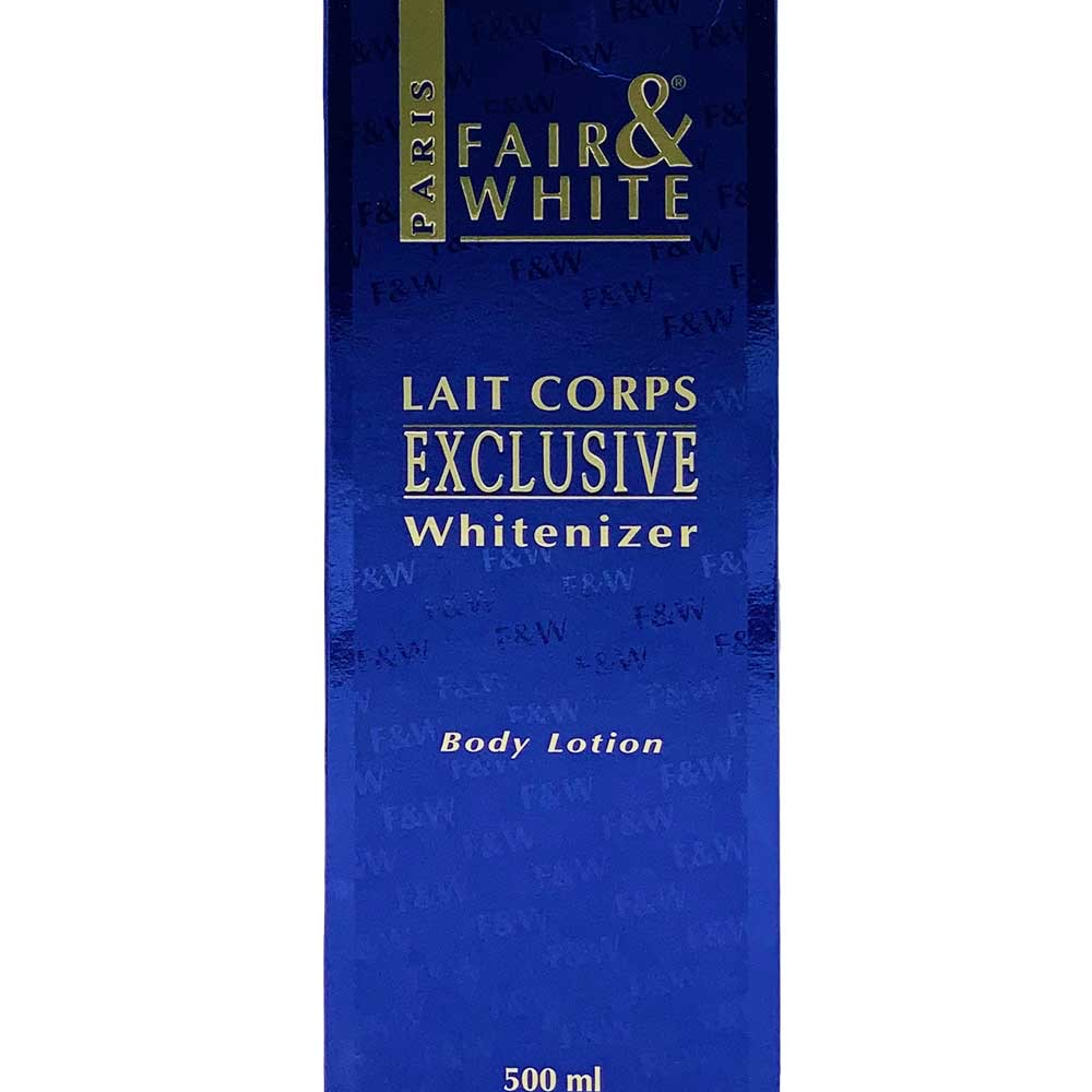 Fair & White Exclusive Whitenizer Body Lotion - 500ml | BeCurly.nl - Becurly