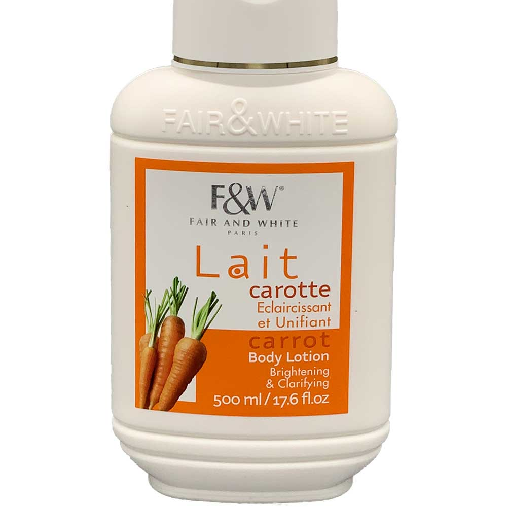 Fair & White Original Carrot Body Lotion - 500ml | BeCurly.nl - Becurly