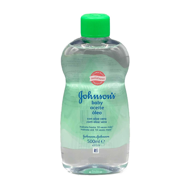 Johnson's Baby Olie Aloe Vera - 500ml | BeCurly.nl - Becurly