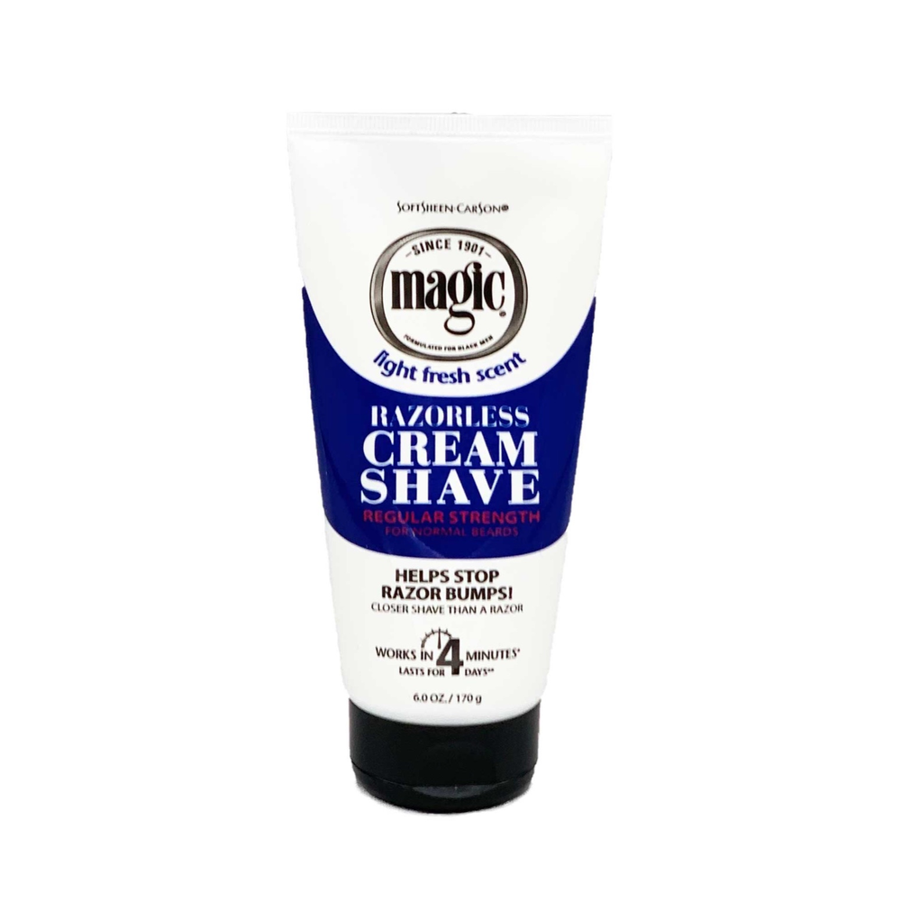 Magic Razorless Cream Shave Regular - 170Gr - Becurly