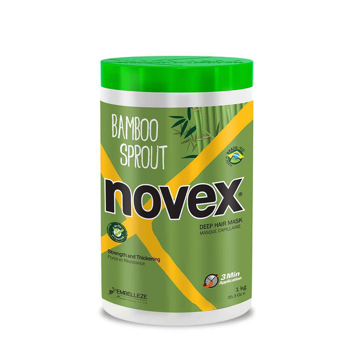 Novex Bamboo Deep Conditioning Hair Mask 1KG - Becurly