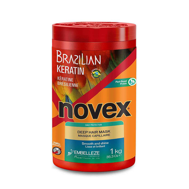 Novex Brazilian Keratin Hair Mask 1KG - Becurly