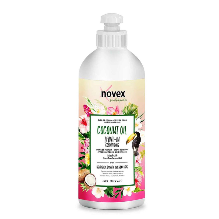 Novex Coconut Oil Leave-In Conditioner 300ml/ 10.5oz - Becurly