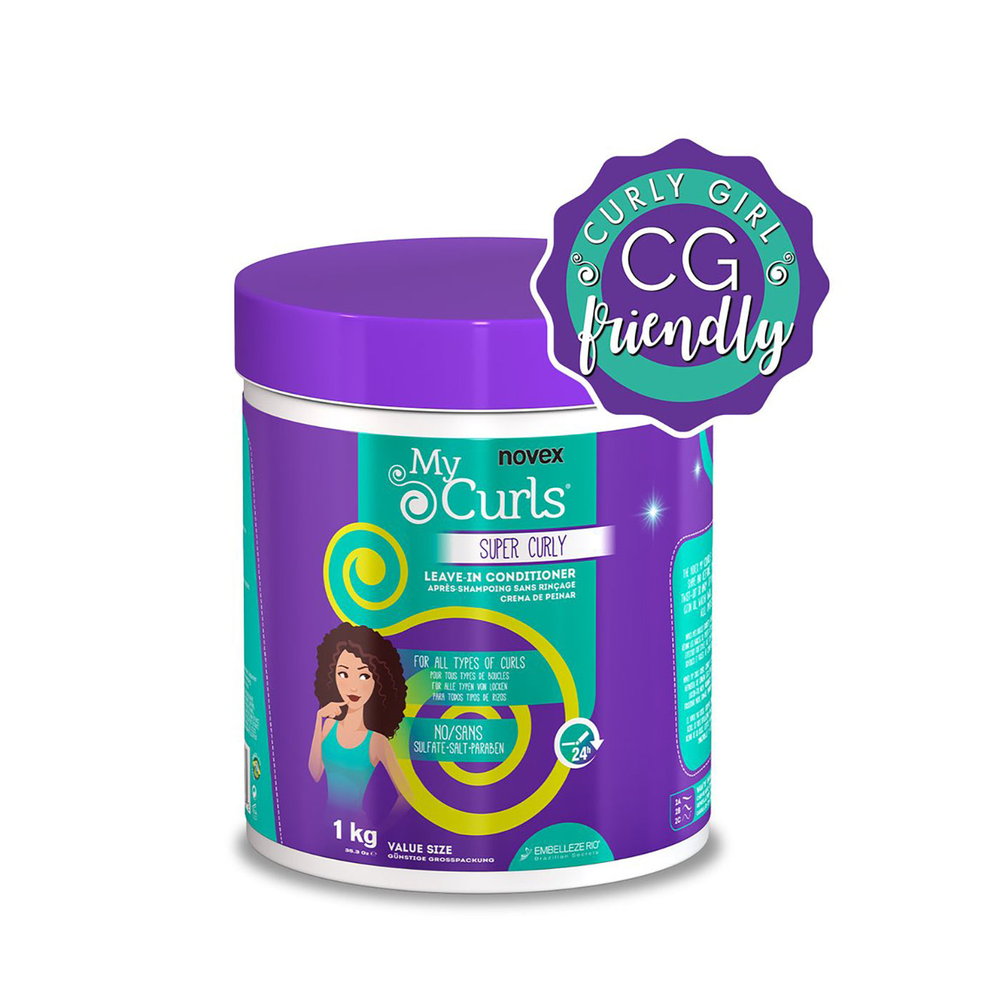 Novex My Curls Super Curly Leave In 1KG - Becurly