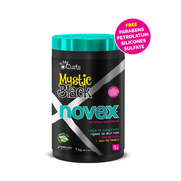 Novex Mystic Black Hair Mask 1 KG - Becurly