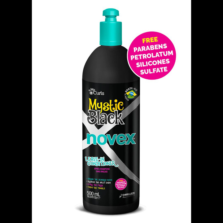 Novex Mystic Black Leave-In Conditioner 500 ml - Becurly