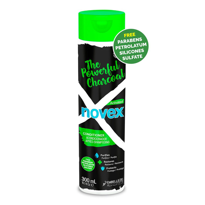 Novex Powerful Charcoal Conditioner 300 ml - Becurly