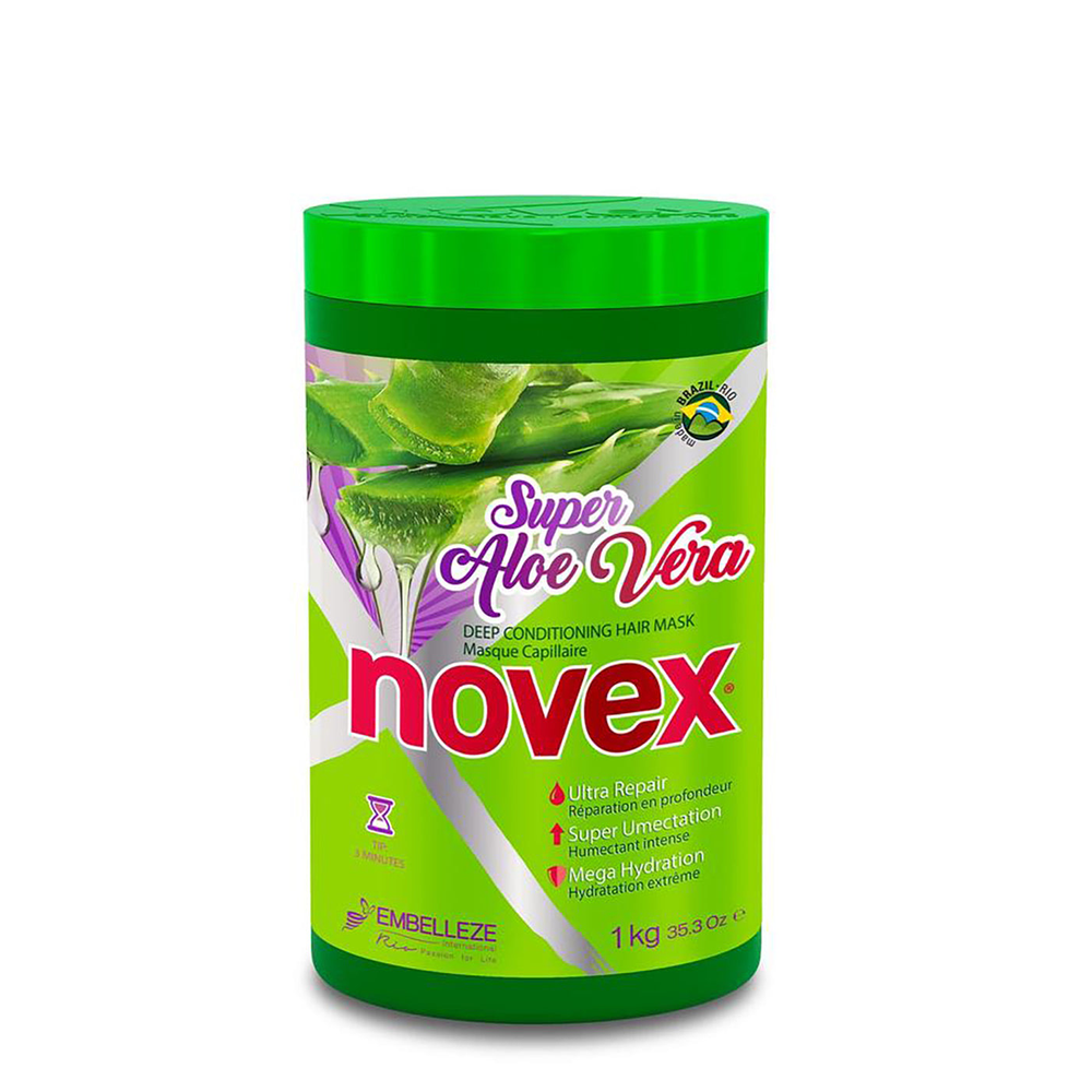 Novex Super Aloe Vera Deep Conditioning Hair Mask 1KG - Becurly