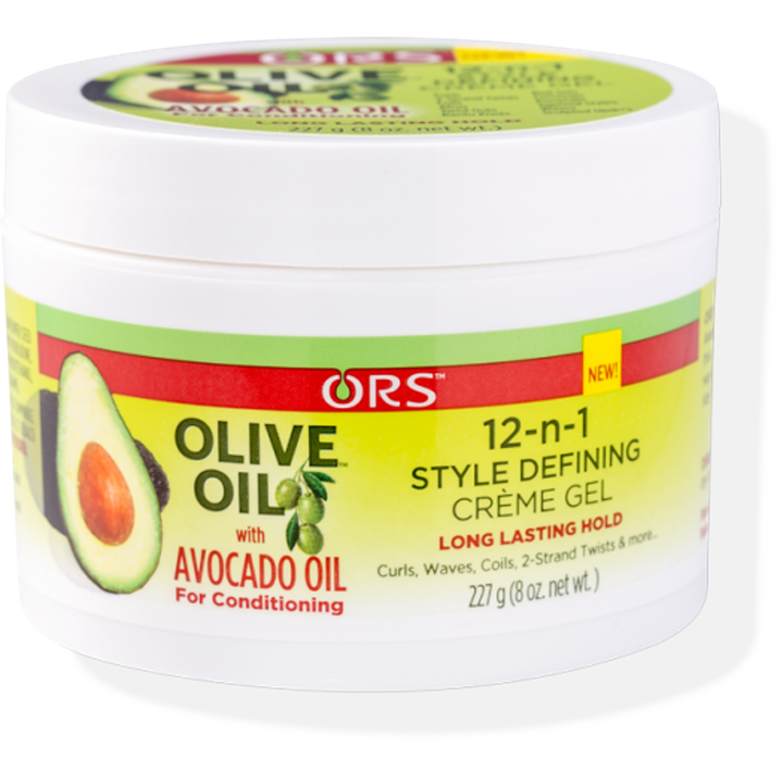 ORS Olive Oil 12-n-1 Style Defining Creme - 227Gr - Becurly