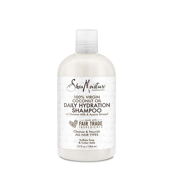 Shea Moisture 100% Virgin Coconut Oil Daily Hydration Shampoo 384ml - Becurly