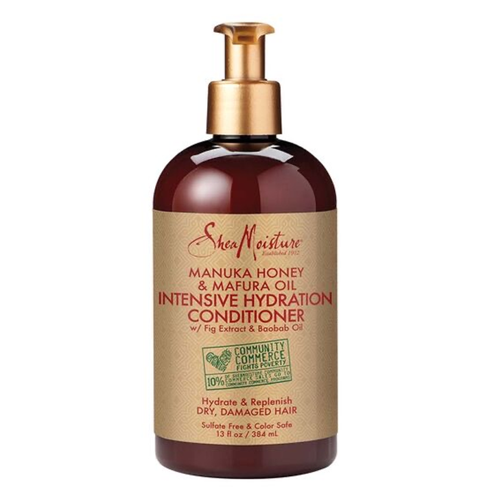 Shea Moisture Conditioner Manuka Honey & Mafura Oil - 384ml - Becurly