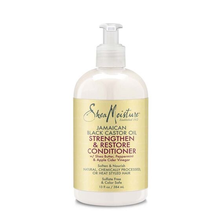 Shea Moisture Jamaican Black Castor Oil Rinse Out Conditioner - 384ml - Becurly