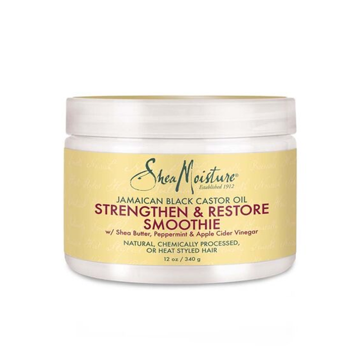 Shea Moisture Jamaican Black Castor Oil Strengthen & Restore Smoothie - 340Gr - Becurly