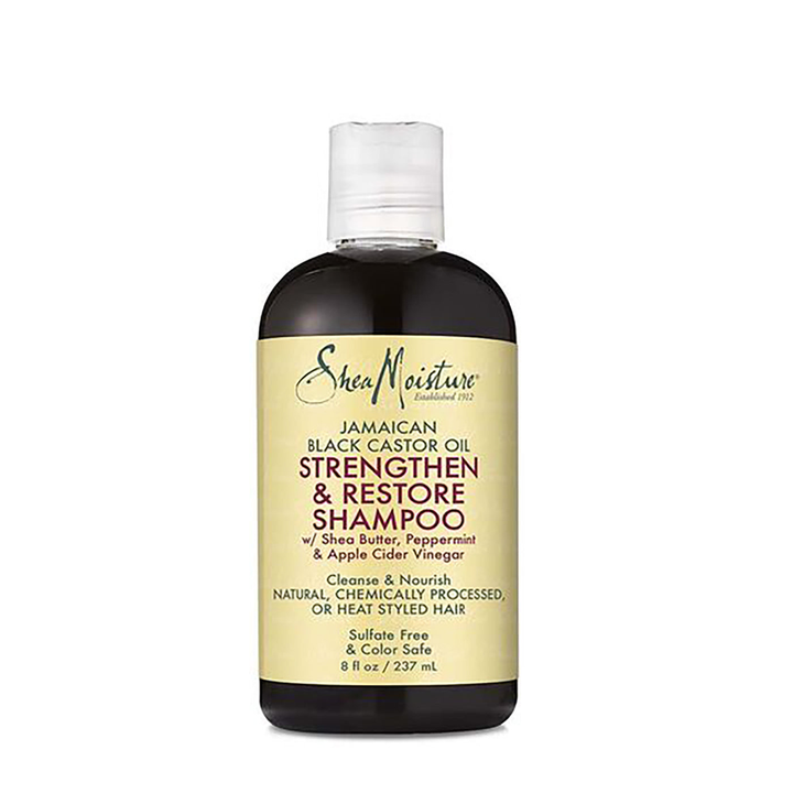 Shea Moisture Jamaican Black Castor Oil Strengthen, Grow & Restore Shampoo 384ml - Becurly