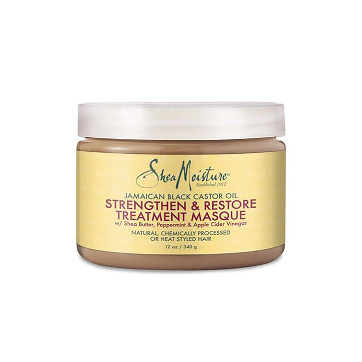 Shea Moisture Jamaican Black Castor Oil Strengthen, Grow & Restore Treatment Masque 354ml - Becurly