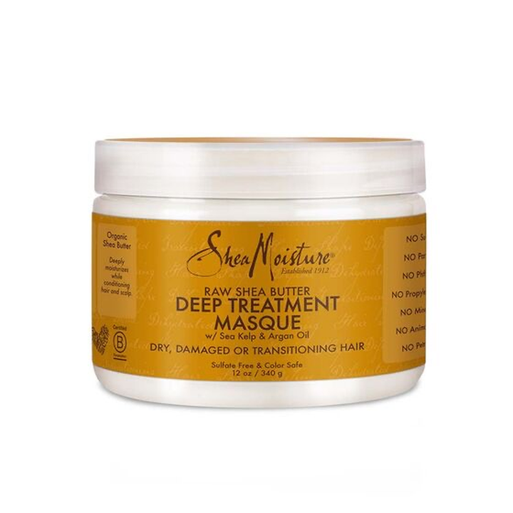 Shea Moisture Raw Shea Butter Deep Treatment Masque - 340Gr - Becurly