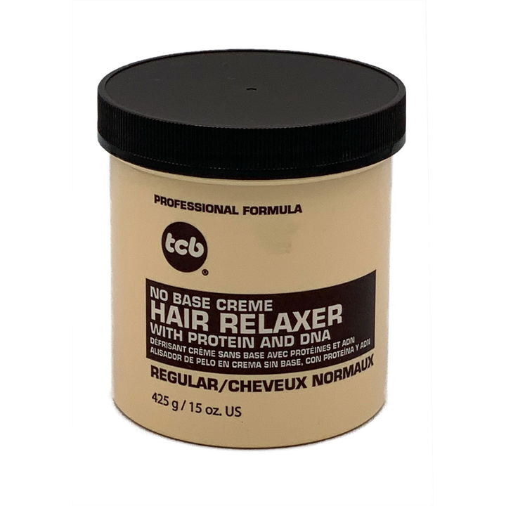 TCB Naturals No Base Creme Hair Relaxer - 425Gr - Becurly