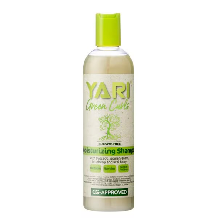 Yari Green Curls Moisturizing Shampoo 355ml - Becurly