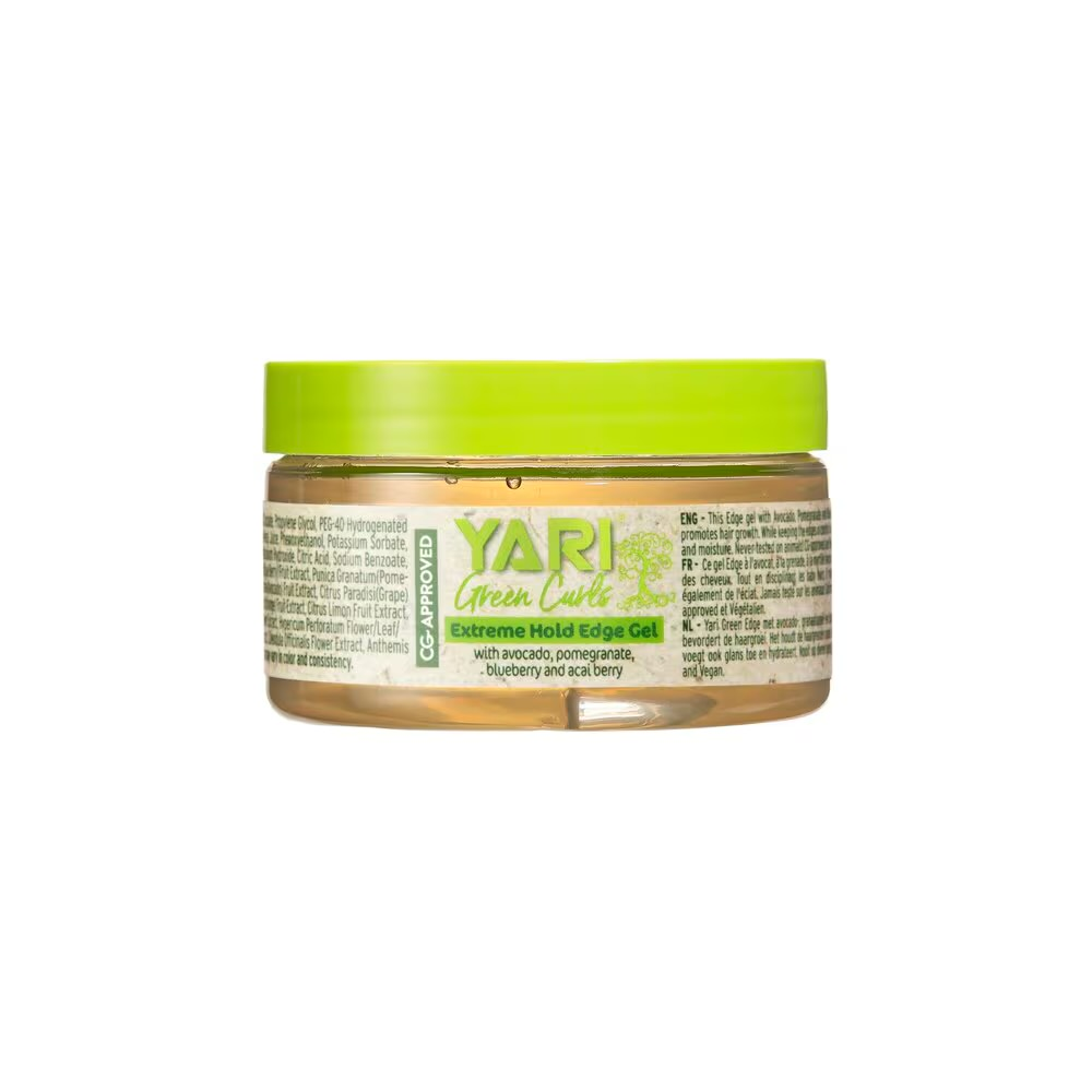 Yari Green Curls Extreme Hold Edge Gel- 125ml - Becurly