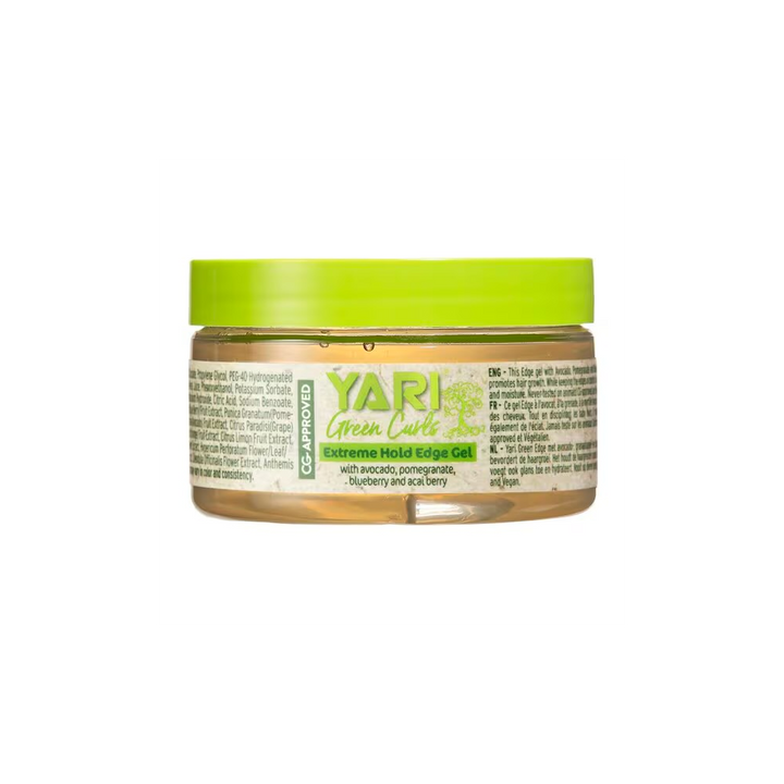 Yari Green Curls Extreme Hold Edge Gel- 125ml - Becurly