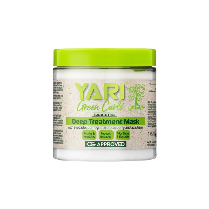 Yari Green Curls Deep Treatment Mask 475ml - Becurly