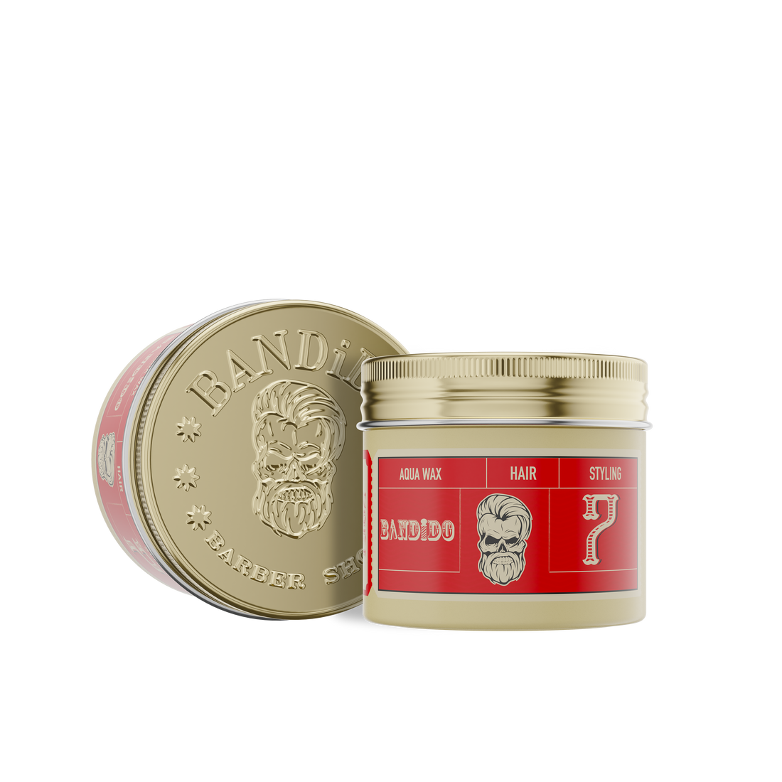 Bandido Aqua Wax 7 (ROOD) Strong 125 ml - Becurly