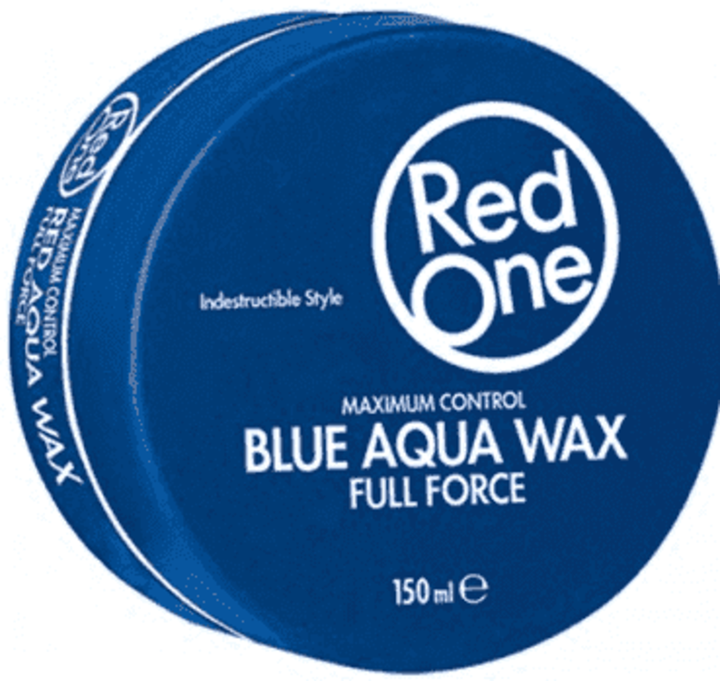 RedOne Haarwax - BLAUW Aqua Hair Wax 150ml - Becurly