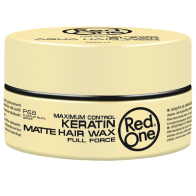 RedOne Haarwax - Keratin Matte Hair Wax 150ml - Becurly