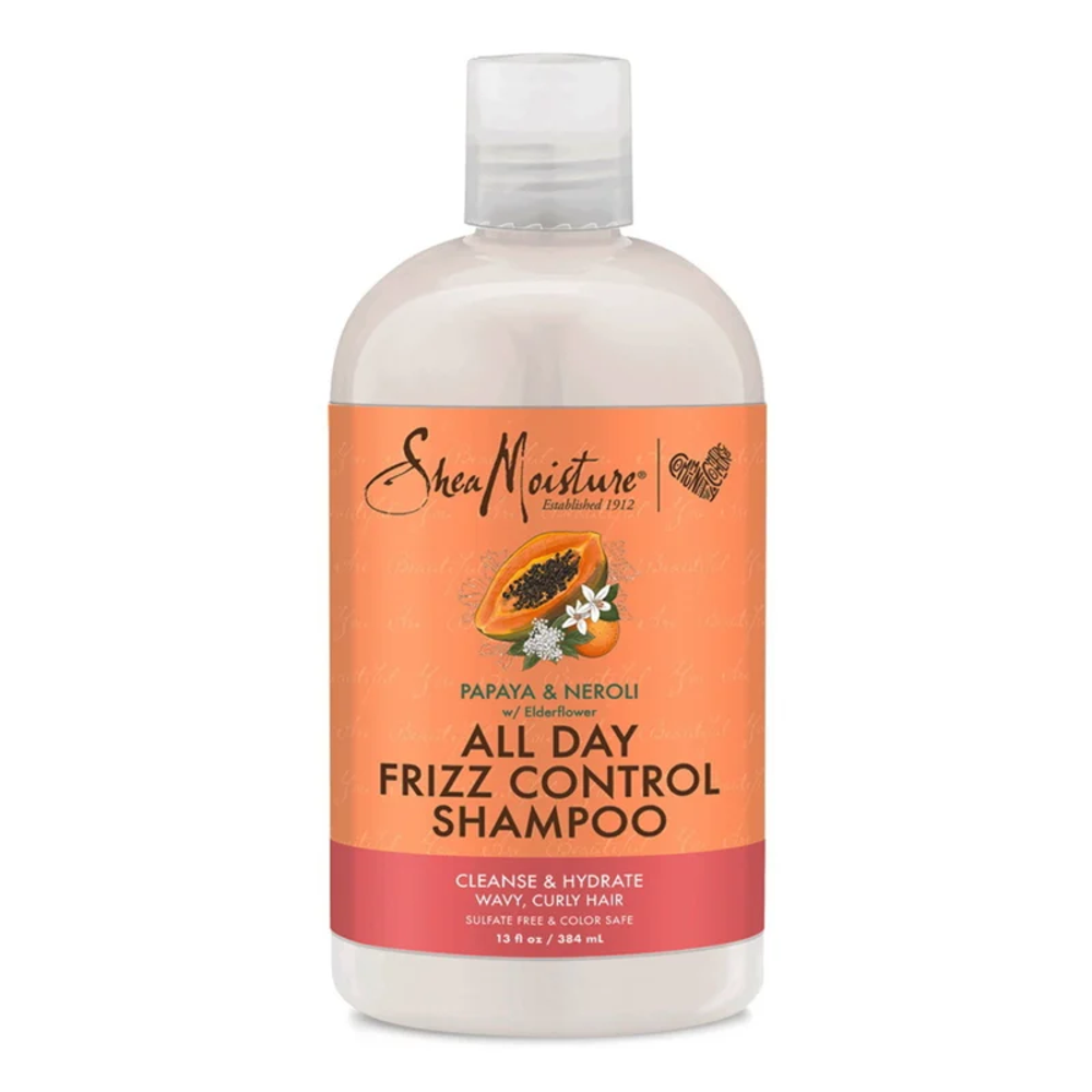 Shea Moisture Papaya & Neroli All Day Frizz Control Shampoo 13 oz - Becurly